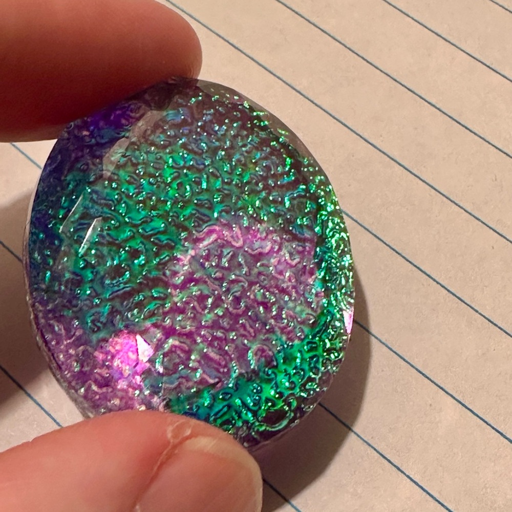 Multi-Colored 95.00 Ct. Monarch Fire Opal - image 4